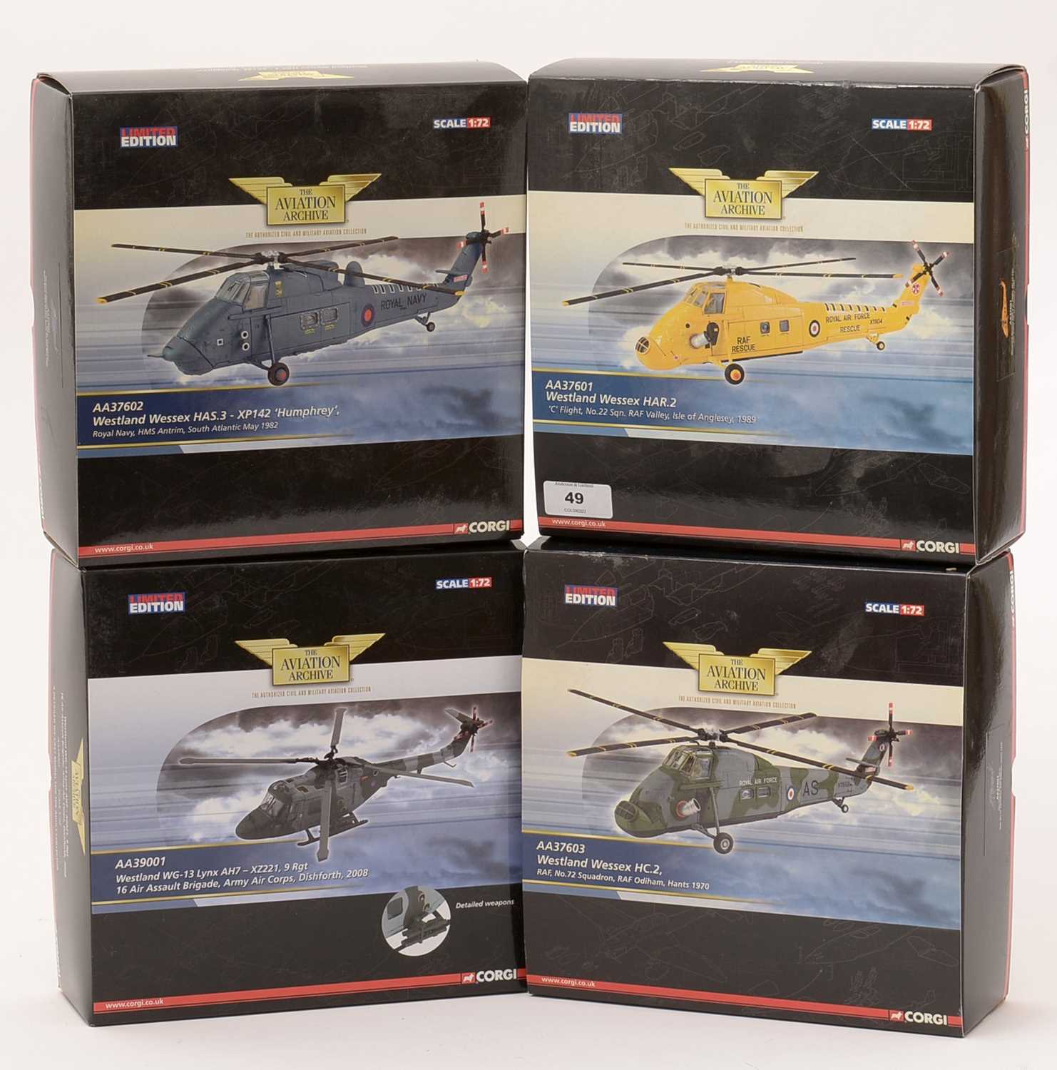 Lot 49 - Corgi The Aviation Archive.