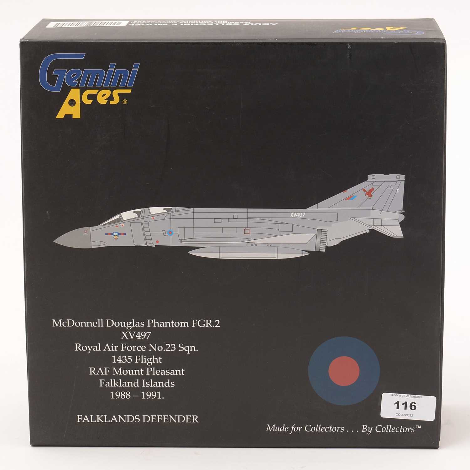 Lot 116 - Gemini Aces 1:72 scale diecast model