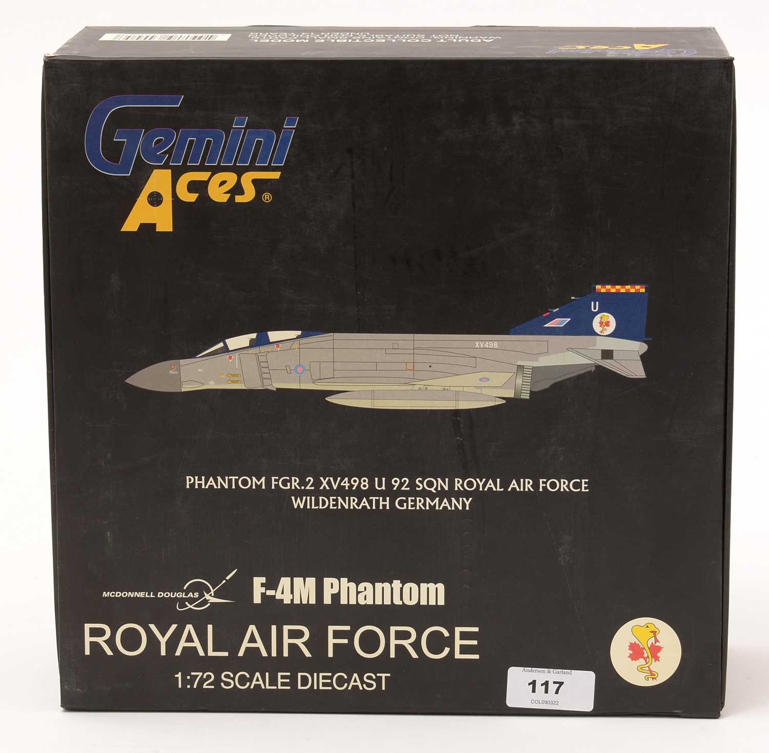 Lot 117 - Gemini Aces 1:72 scale diecast model