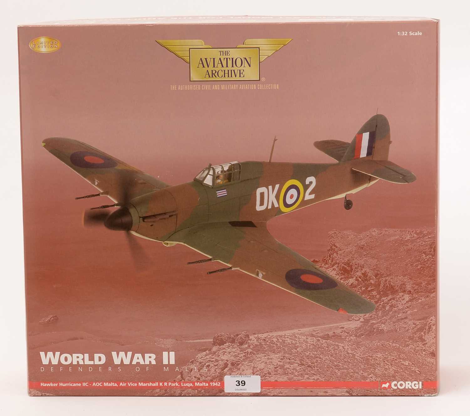 Lot 39 - Corgi The Aviation Archive