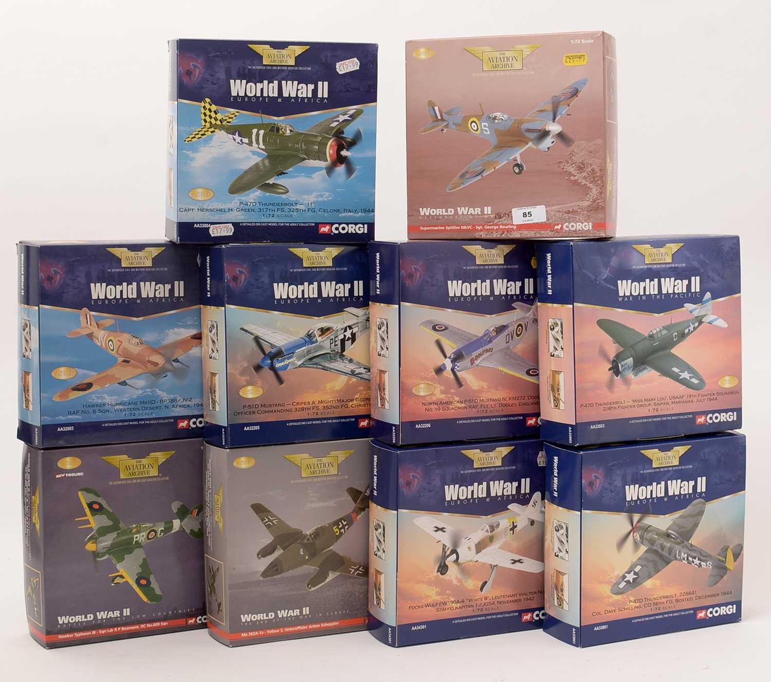 Lot 85 - Corgi The Aviation Archive.