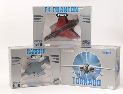 Lot 113 - The Franklin Mint Armour Collection 1:48 scale diecast aircraft