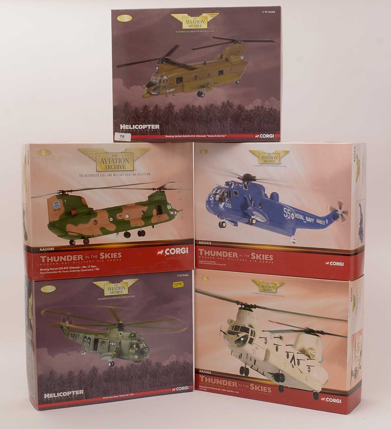 Lot 70 - Corgi The Aviation Archive 1:72 scale diecast aircraft