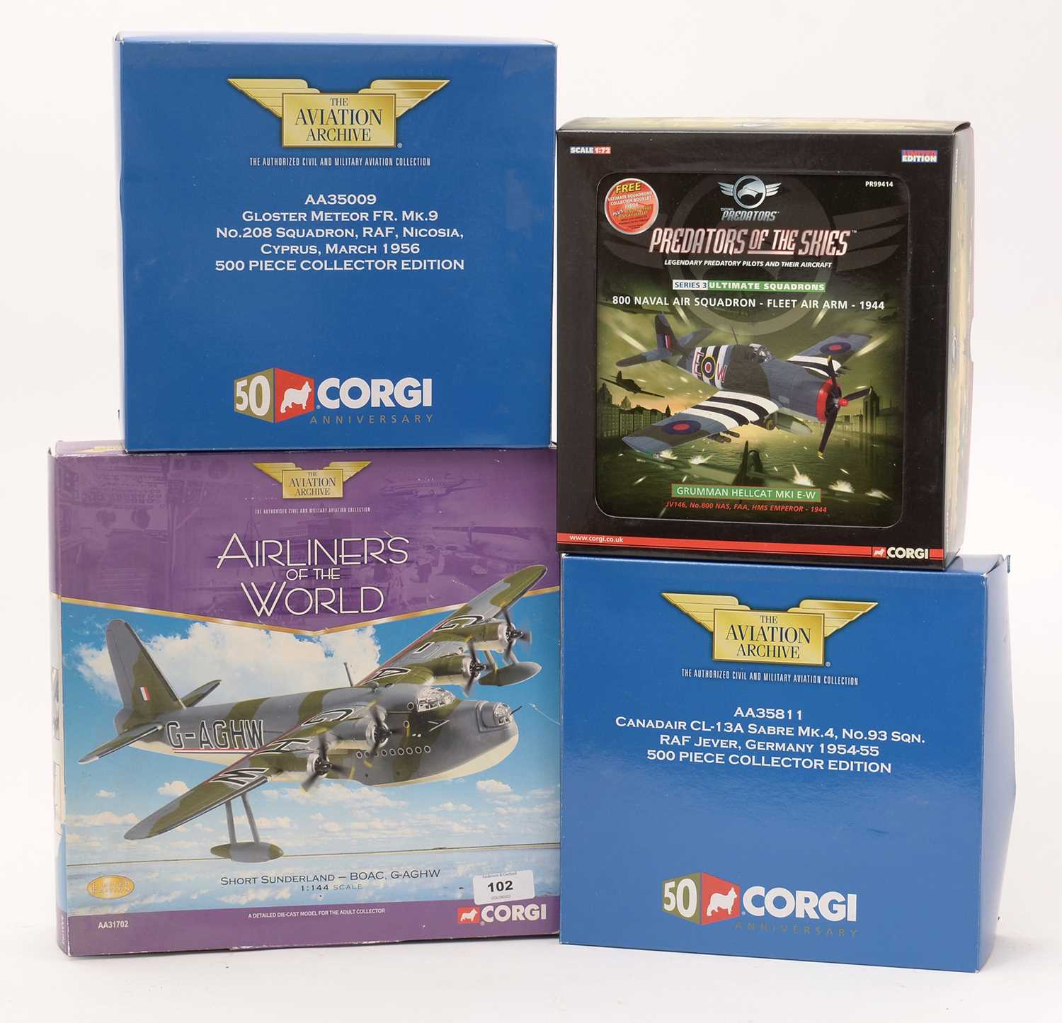 Lot 102 - Corgi The Aviation Archive.