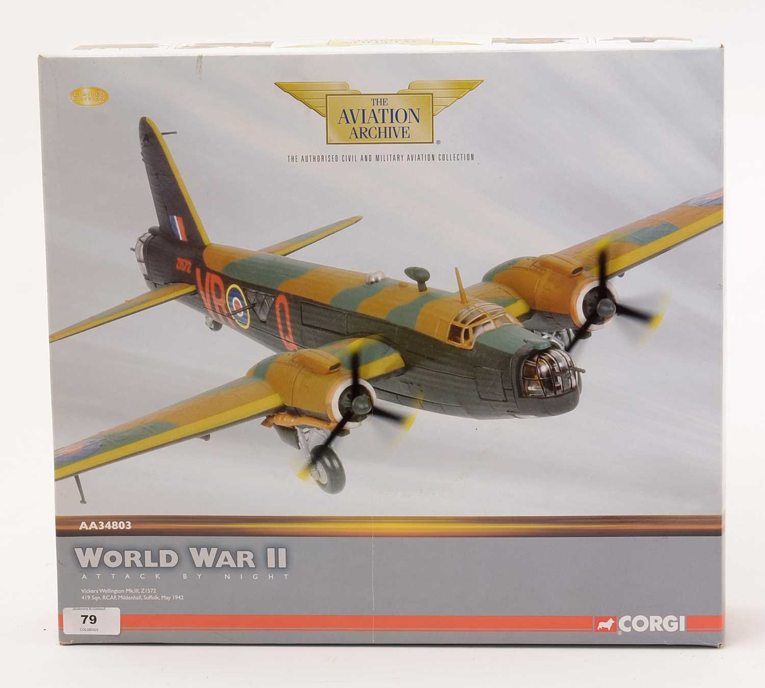 Lot 79 - Corgi The Aviation Archive 1:72 scale diecast aircraft
