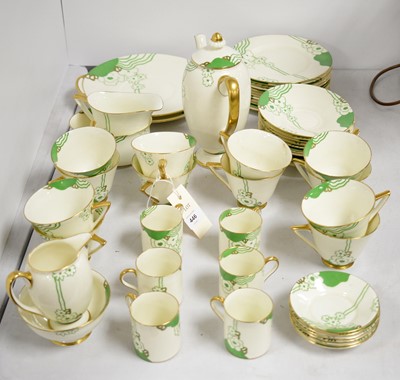 Lot 446 - A Royal Doulton 'Glamis' tea and coffee service