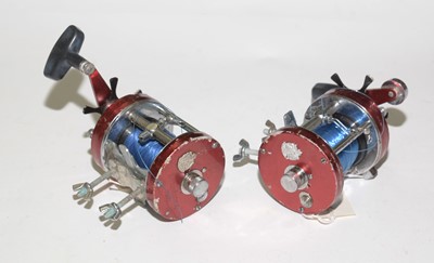 Lot 604 - Two Abu Sweden Ambassadeur 7000 fishing reels.