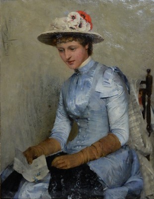 Lot 268 - Arthur Hacker RA - oil