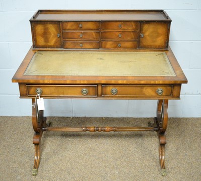 Lot 10 - A Regency-style ladies writing desk