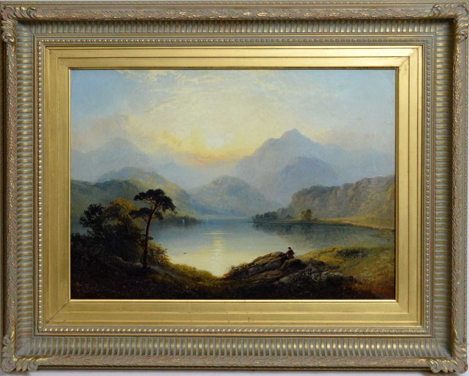 Lot 308 - George Blackie Sticks - oil