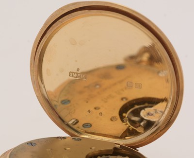 Lot 11 - J.W. Benson, London: an 18ct yellow gold open faced pocket watch