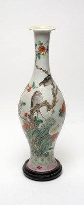 Lot 447 - Chinese famille rose vase