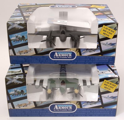 Lot 108A - The Franklin Mint Armour Collection 1:48 scale diecast aircraft