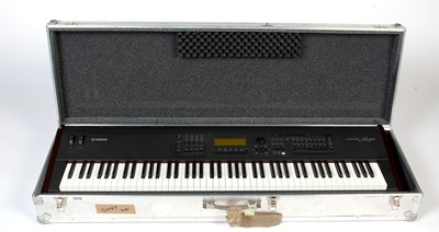 Lot 112 - A Yamaha S90 synthesiser in flight case.