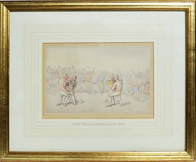 Lot 202 - Thomas Rowlandson - watercolour