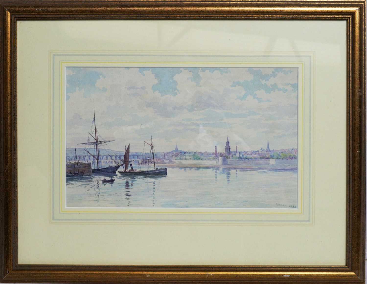 Lot 213 - Frank Watson Wood Snr - watercolour