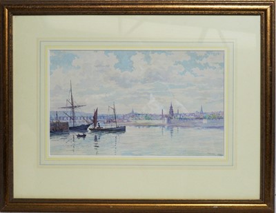Lot 213 - Frank Watson Wood Snr - watercolour