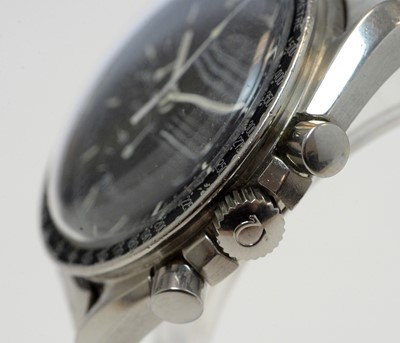 Lot 45 - Omega Speedmaster Professional: a stainless steel cased wristwatch