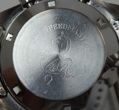 Lot 45 - Omega Speedmaster Professional: a stainless steel cased wristwatch