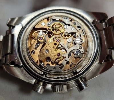 Lot 45 - Omega Speedmaster Professional: a stainless steel cased wristwatch