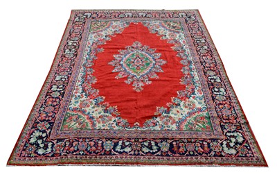Lot 647 - Persian Sarough Mahal carpet