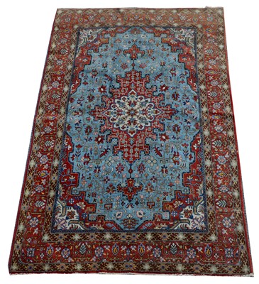 Lot 380 - A Qum rug