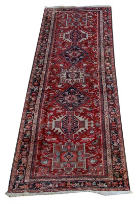 Lot 659 - A Heriz runner
