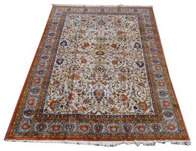 Lot 661 - A Tabriz carpet