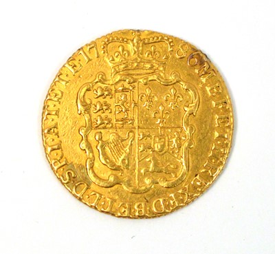Lot 108 - A George III gold guinea, 1786.