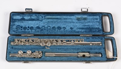 Lot 5 - Yamaha silver plated flute