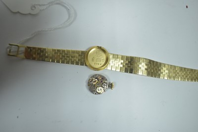Lot 357 - Rolex  Precision Chameleon: an 18ct yellow gold cased cocktail watch