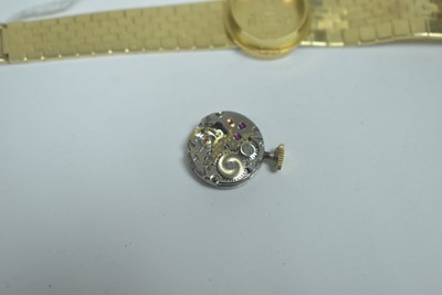 Lot 357 - Rolex  Precision Chameleon: an 18ct yellow gold cased cocktail watch