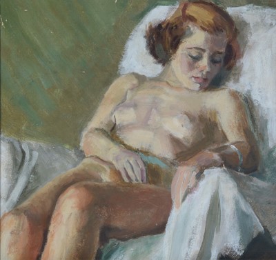 Lot 736 - 20th Century British School - oil