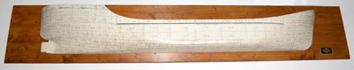 Lot 987 - A Ship Builder's half-block model of the Eminence