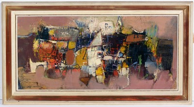 Lot 602 - Louis James - The Magic Village II | oil