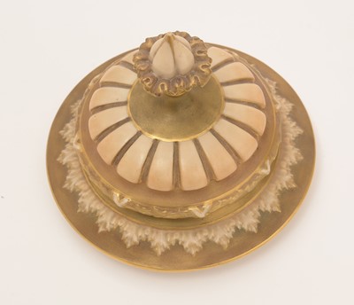 Lot 779 - Royal Worcester potpourri vase and cover.