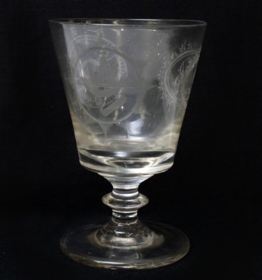 Lot 808 - 19th Century Masonic rummer
