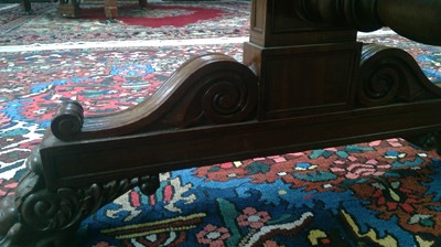 Lot 1079 - Gillows, Lancaster: a Victorian mahogany library table.