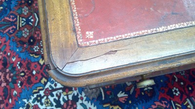 Lot 1079 - Gillows, Lancaster: a Victorian mahogany library table.