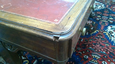 Lot 1079 - Gillows, Lancaster: a Victorian mahogany library table.