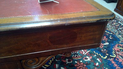 Lot 1079 - Gillows, Lancaster: a Victorian mahogany library table.