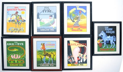 Lot 865 - Robert Olley - Studies for Newcastle pub signs