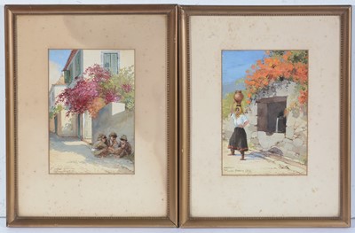 Lot 228 - N* Romer - watercolour