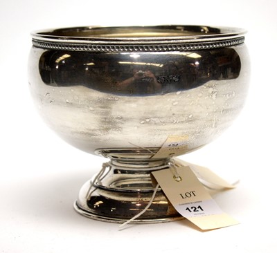 Lot 121 - A silver bowl, by J & R Griffin Ltd