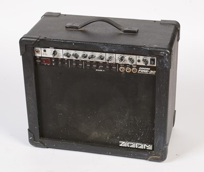 Lot 100 - A Zoom Fire-30 modelling amplifier