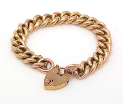 Lot 152A - A late Victorian 9ct yellow gold bracelet