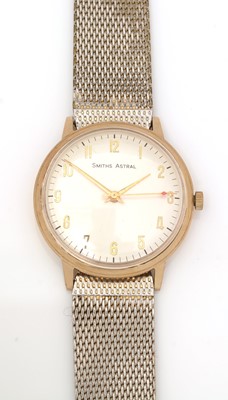 Lot 156A - A Smiths Astral 9ct yellow gold cased wristwatch