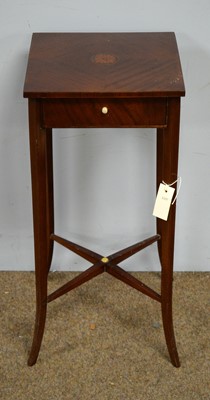 Lot 13 - Edwardian mahogany occasional table.