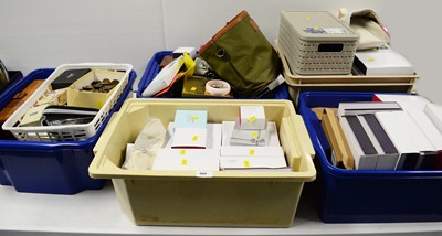 Lot 488 - Large selection of costume jewellery; and small quantity of coins.