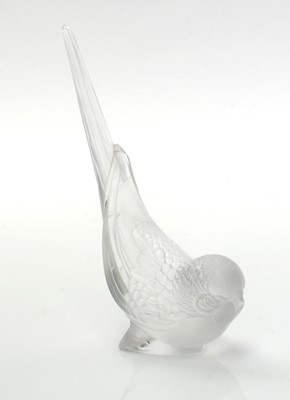 Lot 533 - Modern Lalique Budgerigar